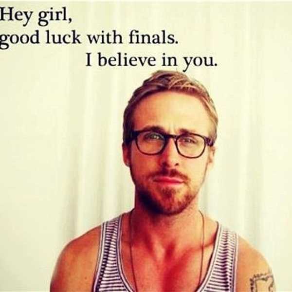 A Few Finals Week Reminders