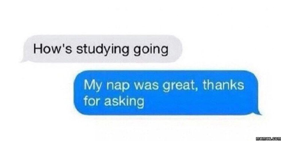 The 5 Stages Of Studying For Finals