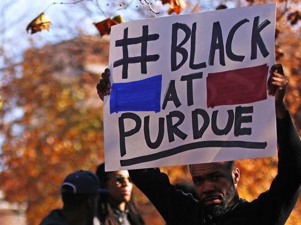President Daniels Met with Students to Discuss List of Demands
