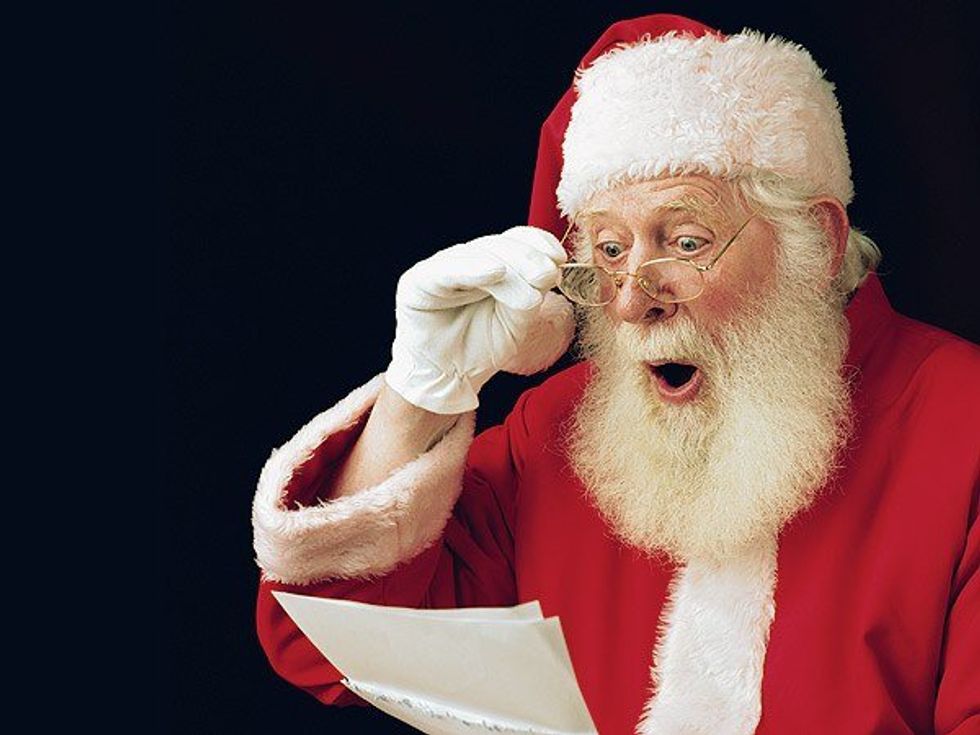 A 20-Something Year Old's Letter to Santa