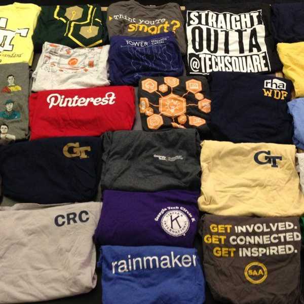 Free T-Shirts Are Addictive For College Students