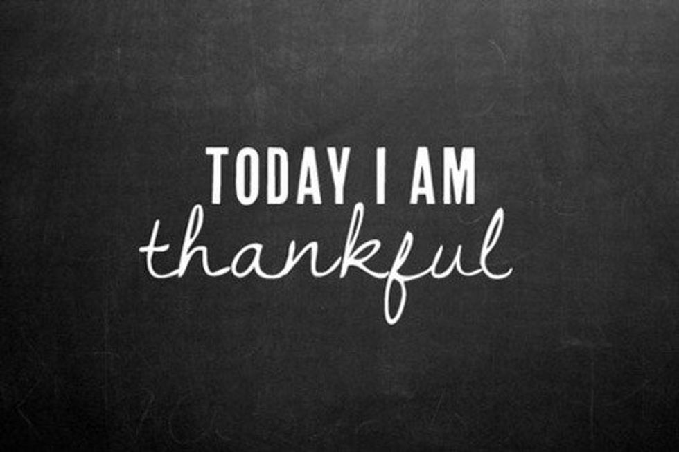 What To Be Thankful For