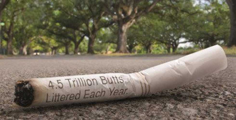Administration Targets Cigarette Butt Problem With Passive-Aggressive Campaign