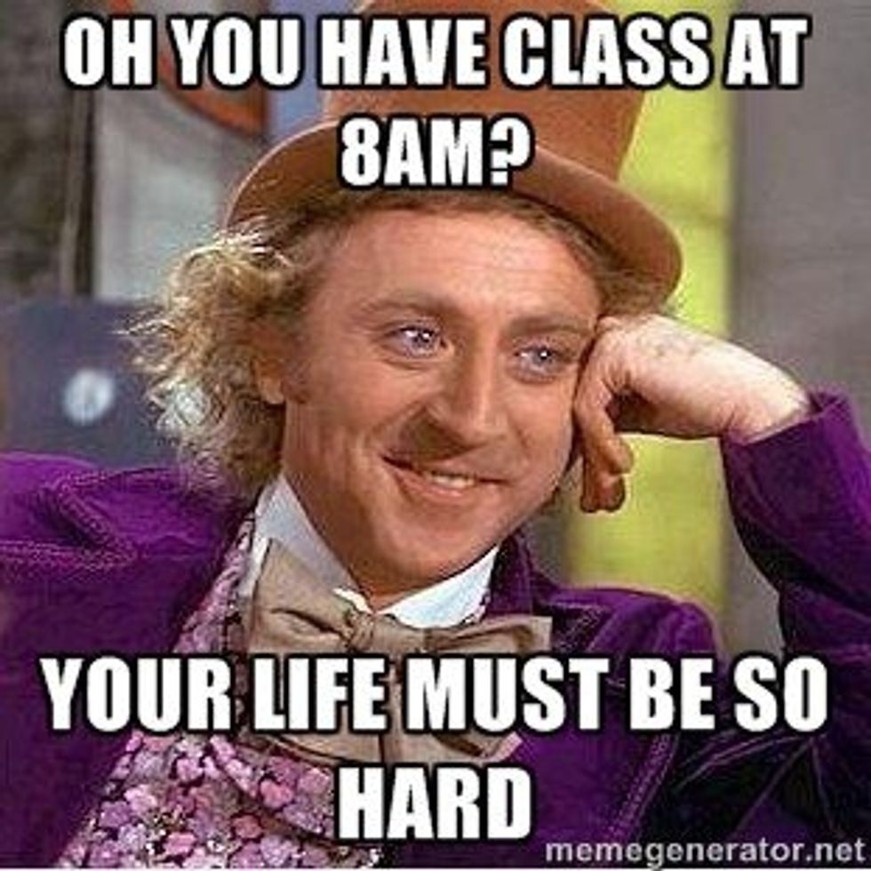 Why I Am Thankful For My 8:00 a.m. Class