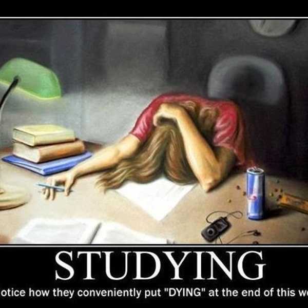 5 Stages of Pre-Finals Week
