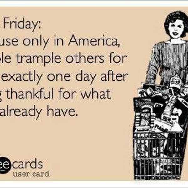 The Paradox Of Thanksgiving And Black Friday