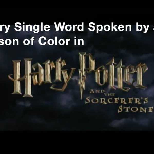"Every Single Word" Project Sheds Light On Racial Bias In The "Harry Potter" Series