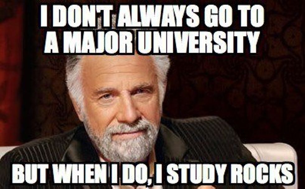 The Triumphs and Woes of an Earth Science Student