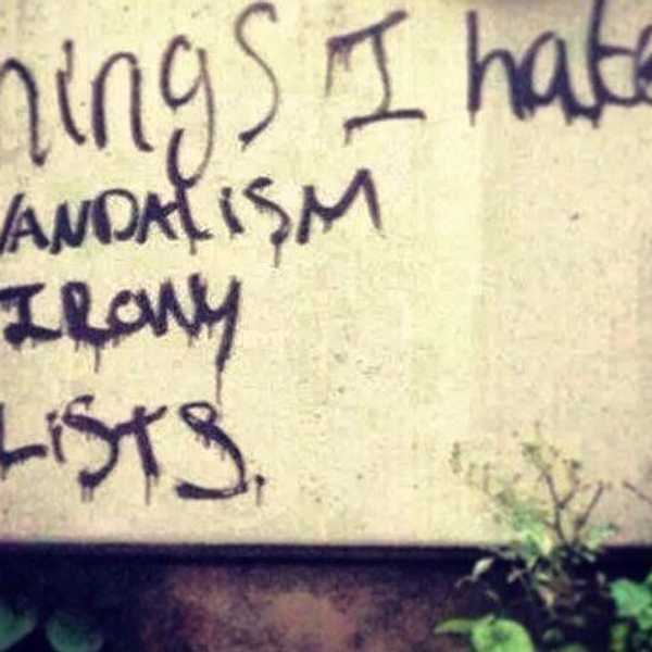 10 Reasons Why I Hate Lists