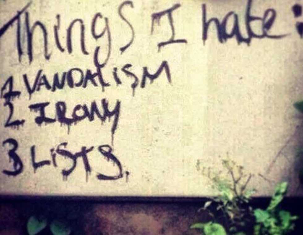 10 Reasons Why I Hate Lists