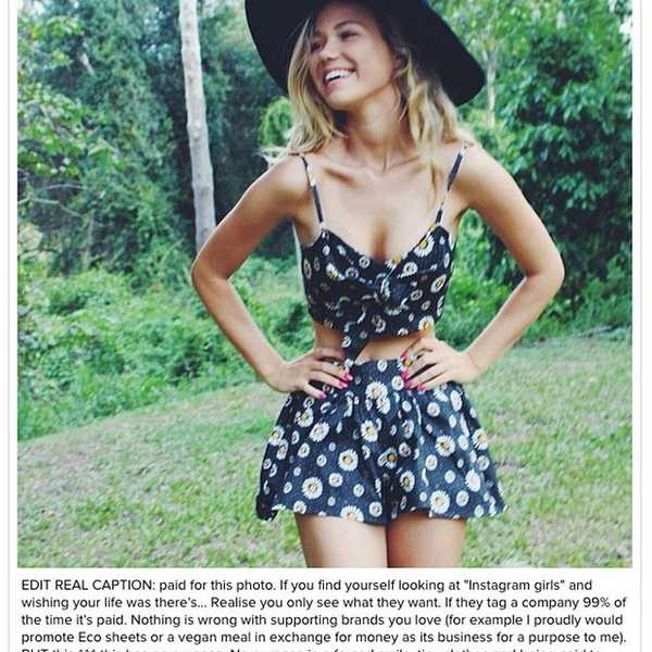 Essena O'Neill and Her Message to Generation Y