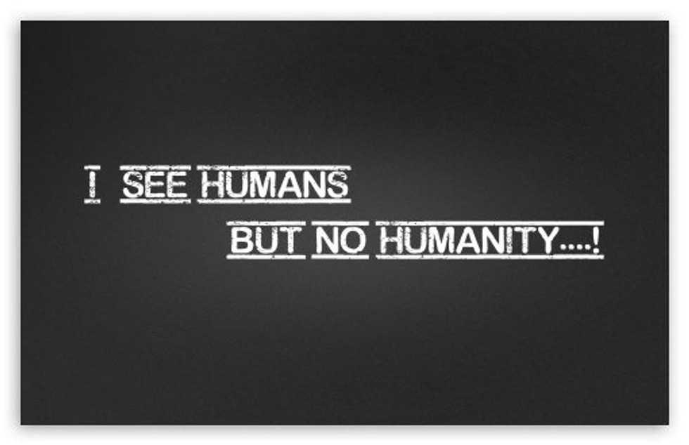 Humanity Needs A Little Love