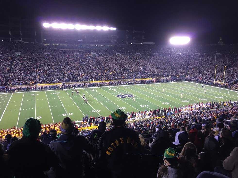 Notre Dame 4th Quarter Rally Leads To Victory Over USC