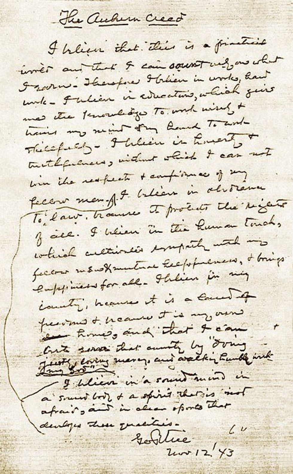 Why Everyone Should Live By The Auburn University Creed