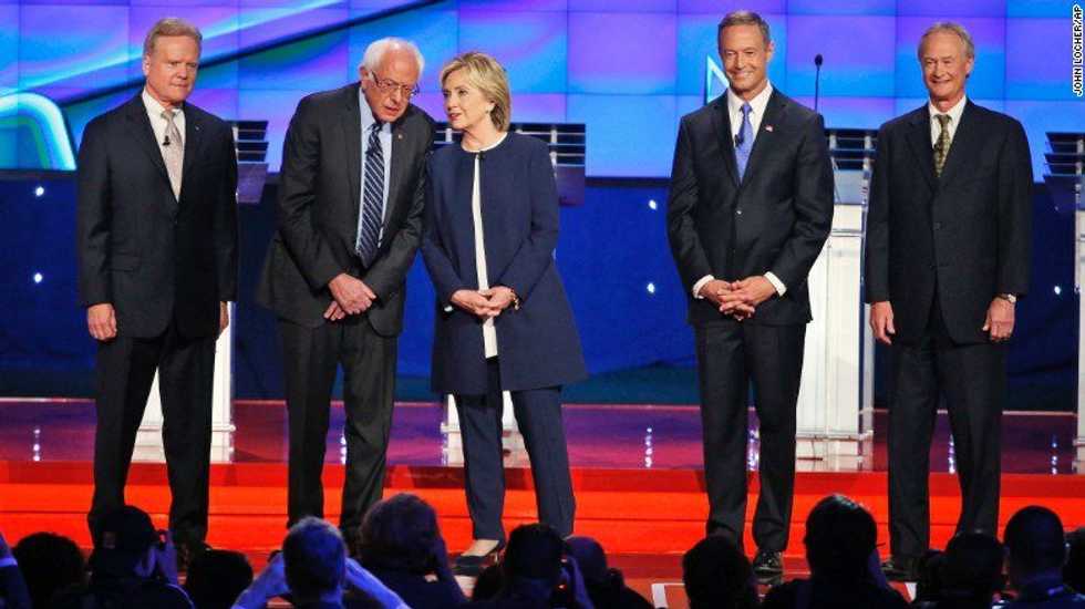 The First Democratic Presidential Debate