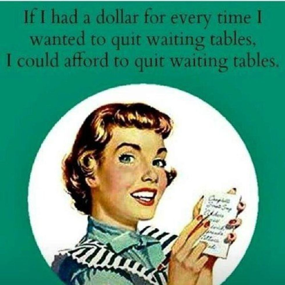 What Your Waitress Really Thinks