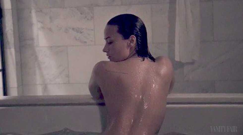 Demi Lovato Pushes The Envelope On Self Beauty