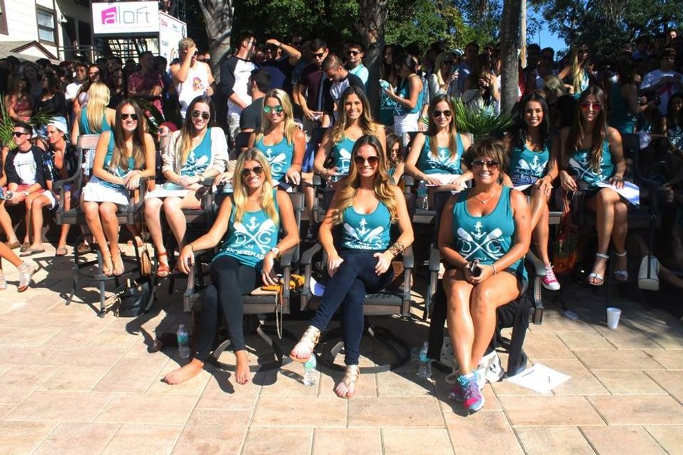 Delta Gamma's Anchor Splash Benefitting Service For Sight 2015