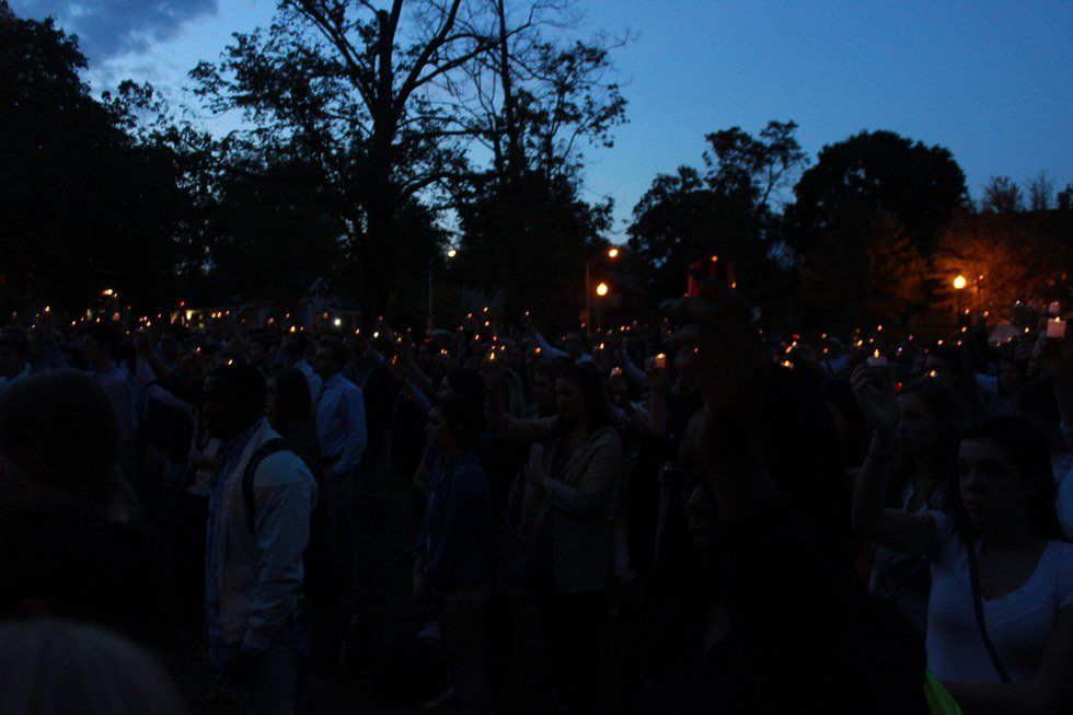 Vigil Honors Joseph Smedley and Yaolin Wang