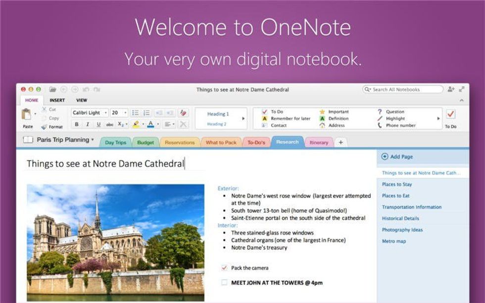 Microsoft One Note: The Note Taking App That Will Change Your Life