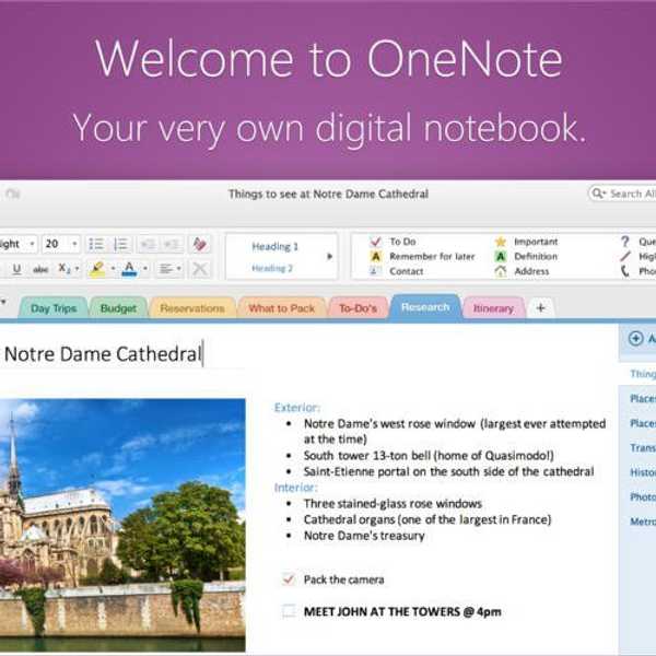 Microsoft One Note: The Note Taking App That Will Change Your Life