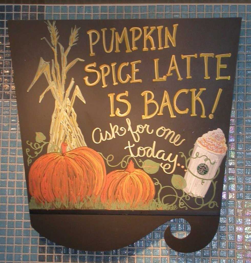 A Quick History Of Starbucks' Pumpkin Spice Latte