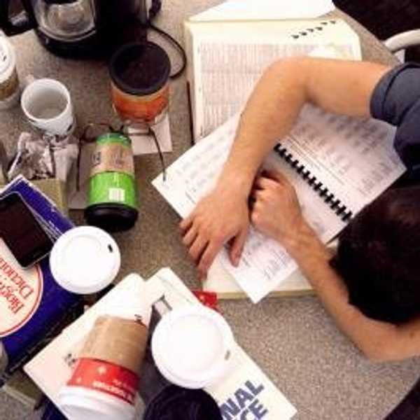 Many Stages Of Pulling An All Nighter