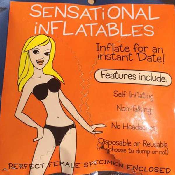 "Inflate-a-Date" Doll At WCU Sparks Outrage