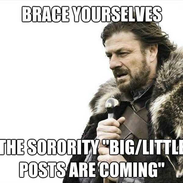 Why Sorority 'Big/ Little' is the Best Time of the Year