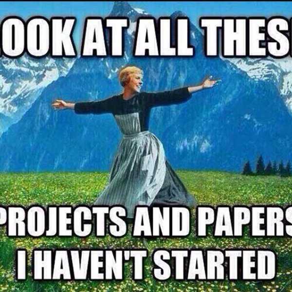 The Five Stages Of Procrastination