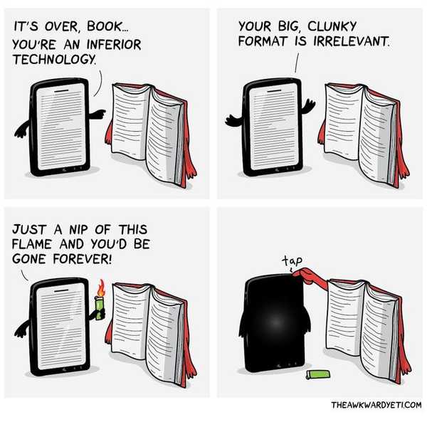 E-books: The Death Of Literature?