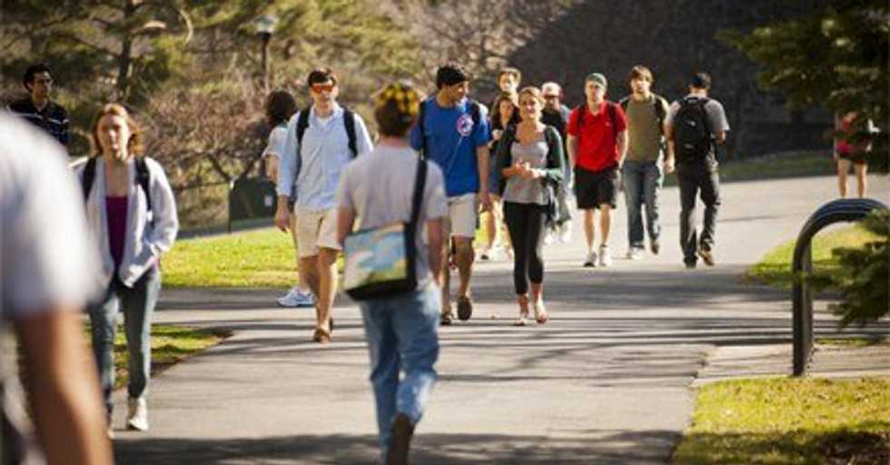 17 Thoughts While Walking To Class
