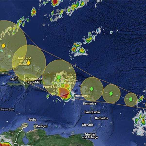Tropical Storm Erika Leaves Trail Of Destruction