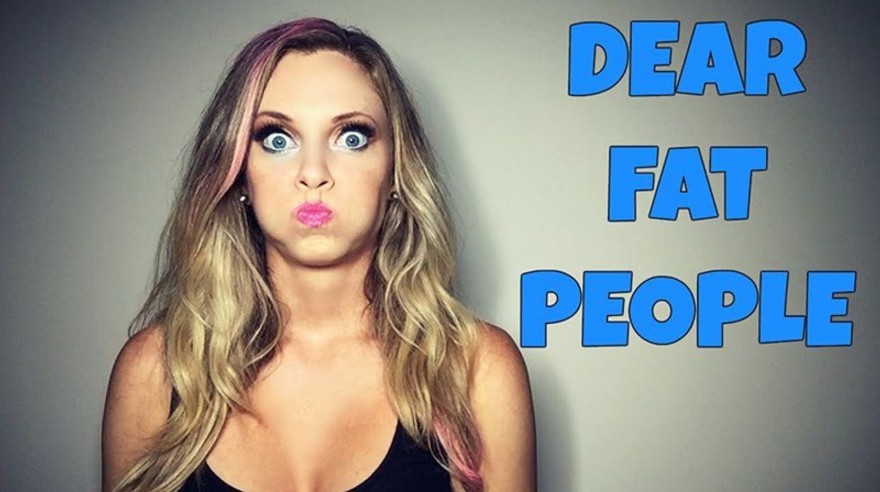 A Response to Nicole Arbour's 'Dear Fat People' Video