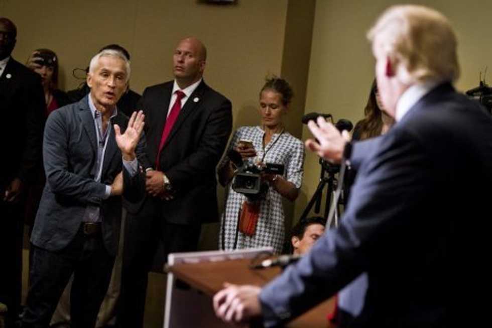 Jorge Ramos vs. The Journalism Community