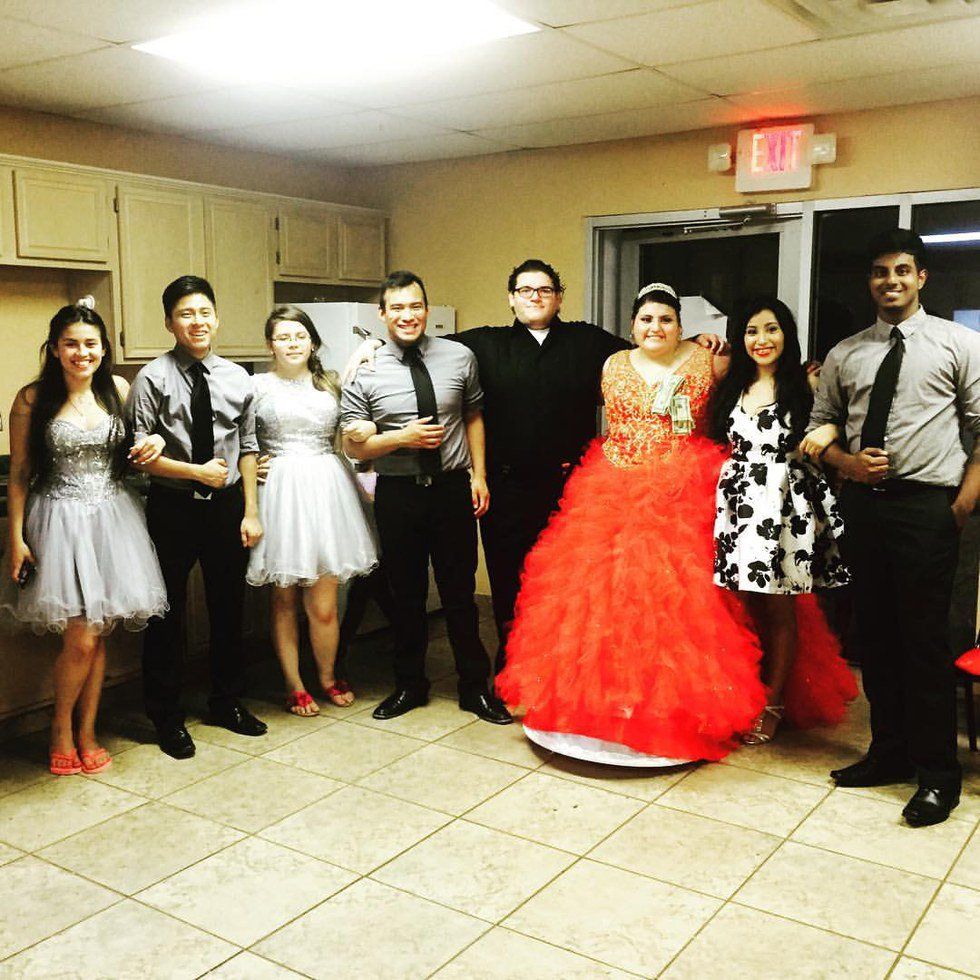 The Indian Boy And The Quinceañera