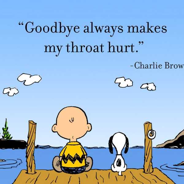 The Dreaded Goodbye