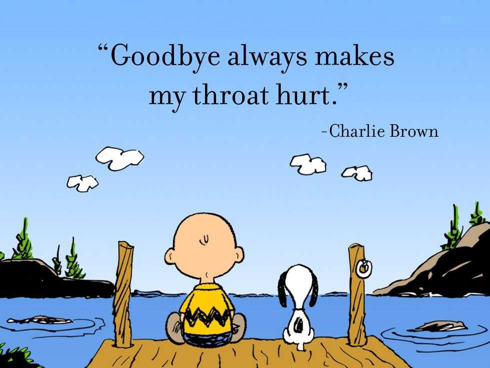 The Dreaded Goodbye