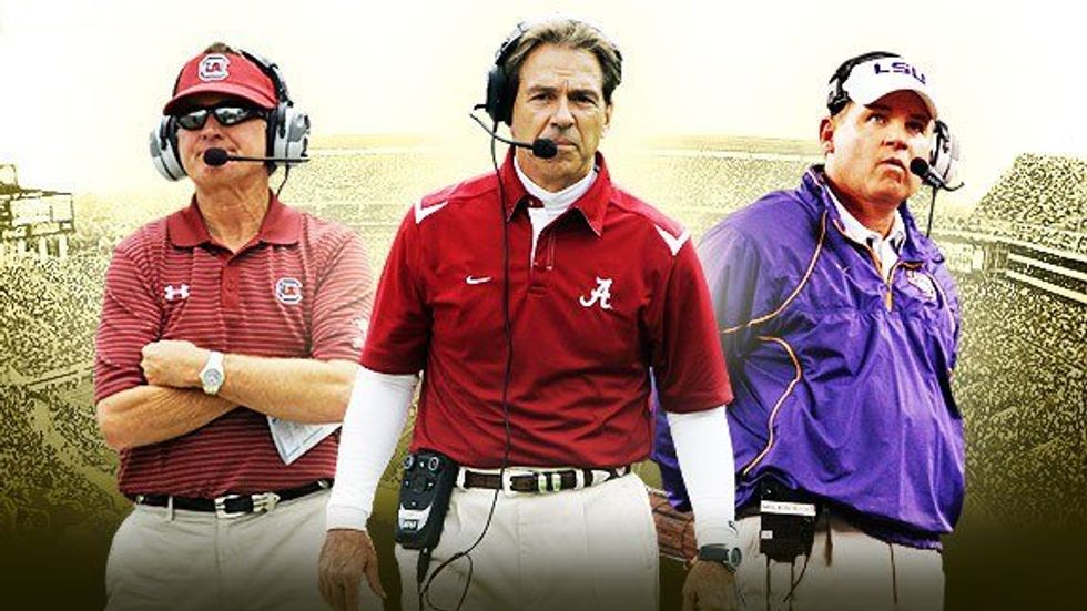 Power Ranking SEC Football Coaches