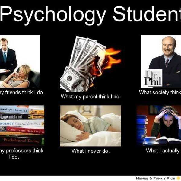 "Oh, You're A Psych Major?"