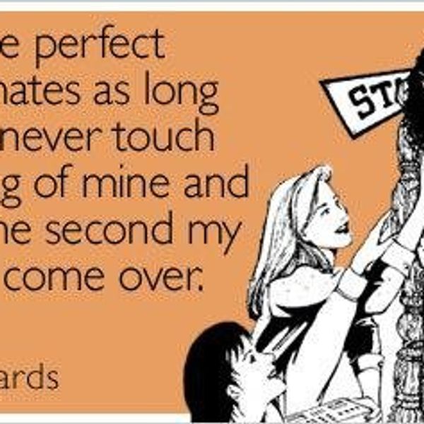 Guide To Not Being A Terrible Roommate