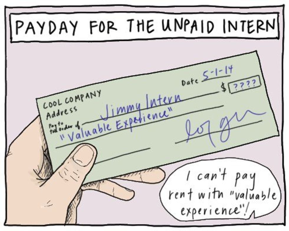 Unpaid Internships Enable Privilege To Shape Important Fields