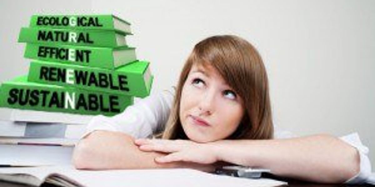 Student Green Guide It's Not Easy Being Green: The College Student's Guide To 'Going Green ...
