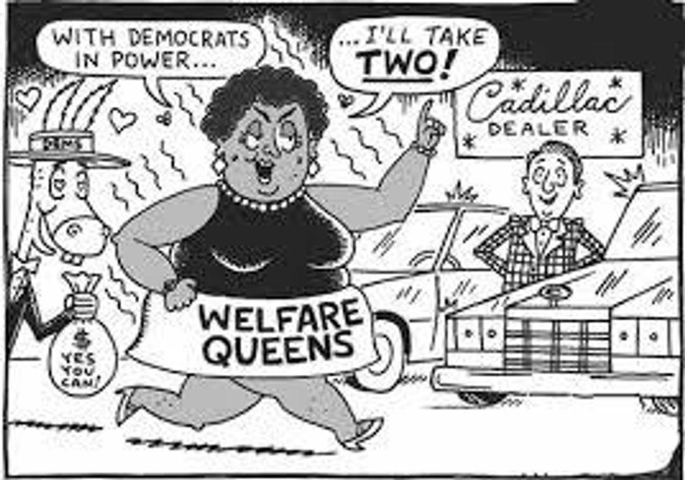The Welfare Queen And All Her Luxuries