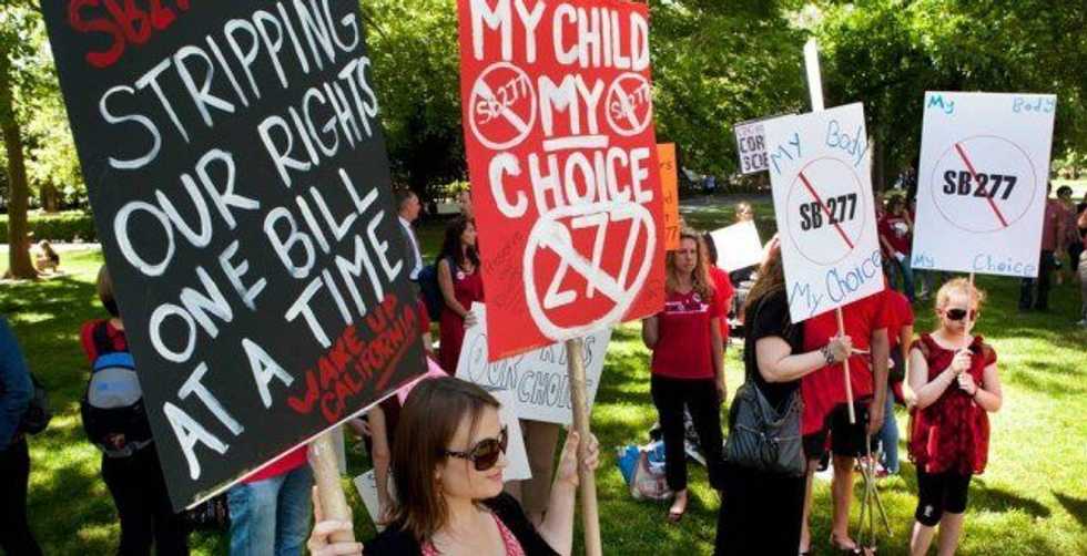 Go Home, Anti-Vaxxers. You're Dumb.