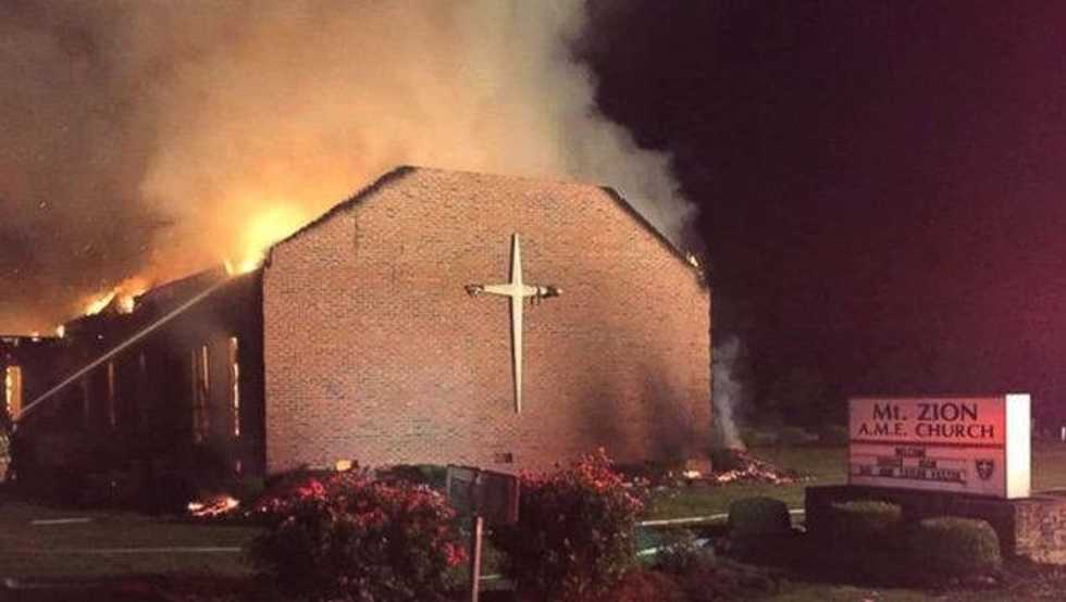 Fires Plague Churches In The American South