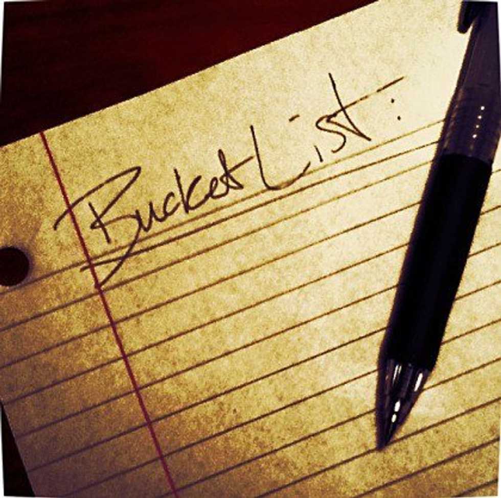 Creating Your One-Of-A-Kind Bucket List