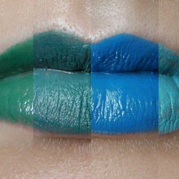 Yes, Blue Lipstick Is In Fashion