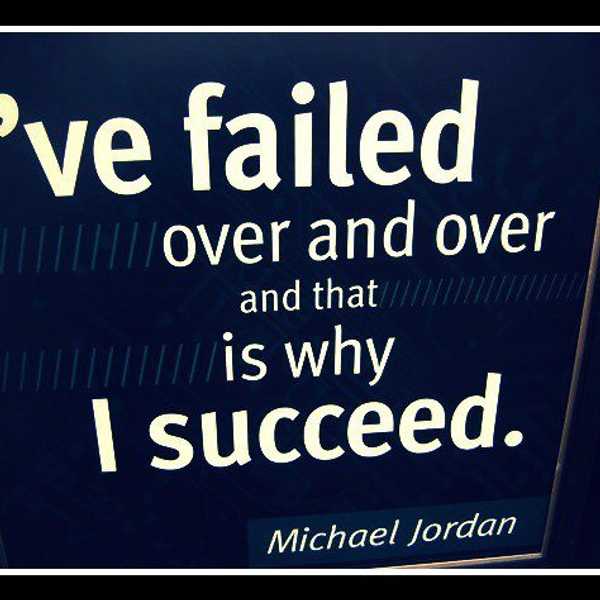 You're Going To Fail