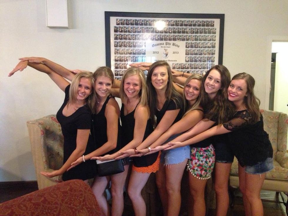 How You Know You're A Gamma Phi Beta At Oklahoma State